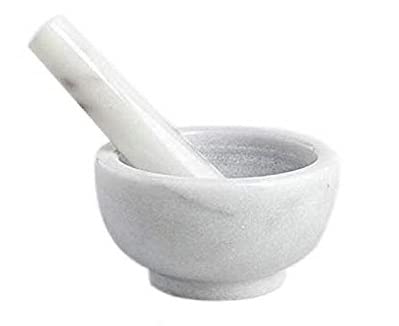 Marble Mortar and Pestle Set