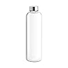 TREO By Milton Clarion Borosilicate Glass Water Bottle, 1000 ml, Transparent, 1 Piece