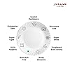 Sovrana Persian Grey, Tea Coffee Cups and Saucer Set of 12 pcs, 160ml