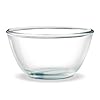 TREO Glass Solid Mixing Bowl - 1500ml, 1 Piece, Transparent