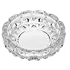 Glass Smoking Ashtray for Indoor & Outdoor Home Office Table Decor (15 CM) (Set Of 1)