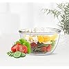 TREO Glass Solid Mixing Bowl - 1500ml, 1 Piece, Transparent