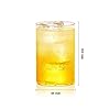 Borosil 295ml 2pc Vision Transparent Medium Glass Set | Made in India Borosilicate Glass Tumblers for Drinking Water, Cold Drinks | Flame Proof, Microwave & Dishwasher Safe | for Daily use & Gifting