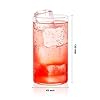 Borosil 350ml 2pc Vision Transparent Large Glass Set | Made in India Borosilicate Glass Tumblers for Drinking Water, Cold Drinks | Flame Proof, Microwave & Dishwasher Safe | for Daily use & Gifting
