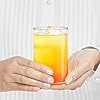 Borosil 295ml 2pc Vision Transparent Medium Glass Set | Made in India Borosilicate Glass Tumblers for Drinking Water, Cold Drinks | Flame Proof, Microwave & Dishwasher Safe | for Daily use & Gifting