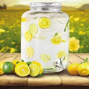 Table Top Transparent Juice/Cold Water/Beer Dispenser Clear (4L)