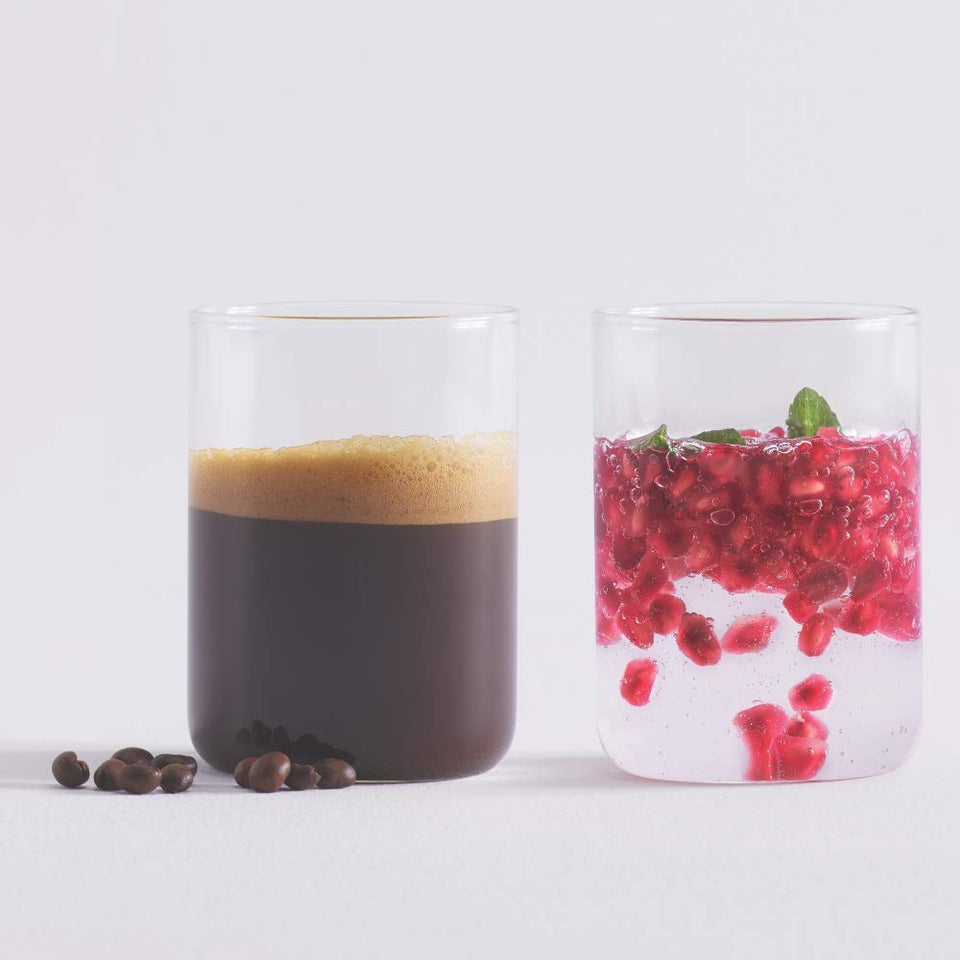 Borosil Vision Glass Set of 6, 295 ml, Borosilicate Glass, Microwave Safe (Transparent)
