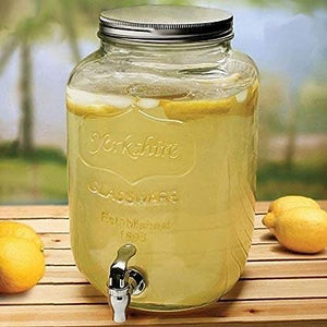 Table Top Transparent Juice/Cold Water/Beer Dispenser Clear (4L)