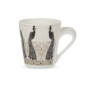 Saaikee Peacock of Preciousness Coffee Mugs Set of 6