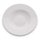 Pasta Plate/Soup Plate/Maggi PlateTableware (22 cm, 6 Plates) White Opalware Tempered