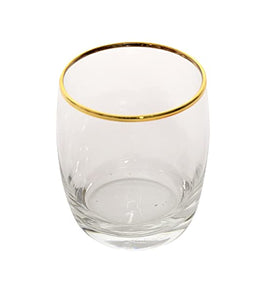 Whiskey Glasses to Drink Scoth Wine Cocktail Multi Use Glassware Set of 6 (300 ML)