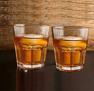 Seamless Whiskey Glass Set of 6, 325 ml Transparent