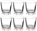 Square Whiskey Scotch Glass Set of 6 (290 ML)