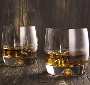 Whiskey Glasses Set of 6 for Drinking Whiskey (300 ML)