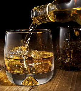 Whiskey Glasses Set of 6 for Drinking Whiskey (300 ML)