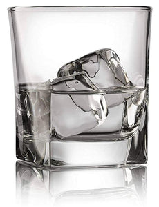 Glass Whiskey/Scotch Glass Set - 6 Pieces, Clear, 300 ml