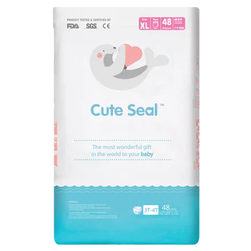 Cute Seal Organic Baby Diaper ( Pant Type )