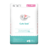 Cute Seal Organic Baby Diaper ( Velcro Type )