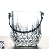 Lady Diamond Bar Set of Ice Bucket and Whiskey Glasses