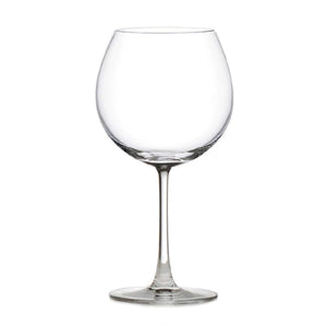 Balloon Shape Red Wine Glass, 650ml Set Of 2