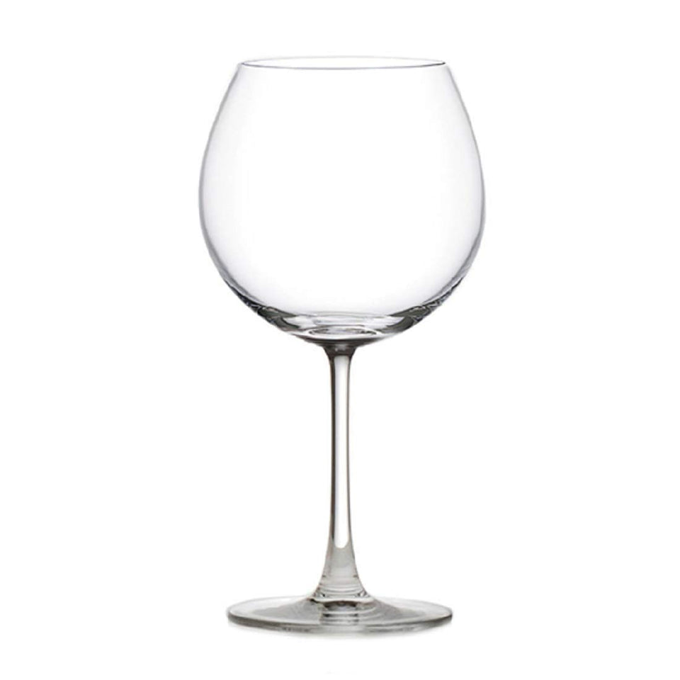 Balloon Shape Red Wine Glass, 650ml Set Of 2