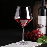 Diamond Shape Wine Glass, 680ml Set Of 2