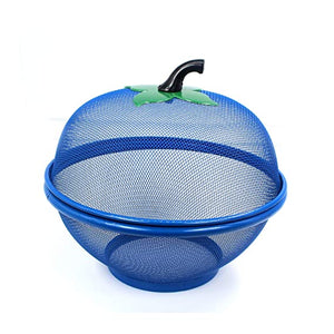 Apple Shape Net Fruits Basket for Kitchen (Large Size 28.5 cm) - Assorted